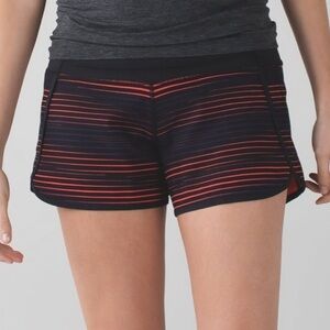 Lululemon Run Times Short Twisted Dune Alarming Black